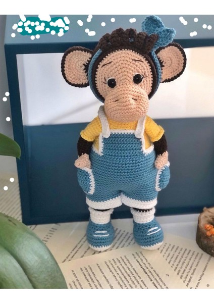 Zeynp Hobi Dünyam Amigurumi Sevimli Maymun