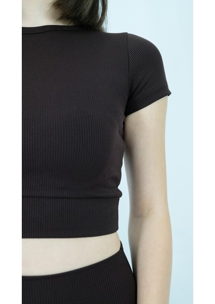Fitilli Crop Bluz