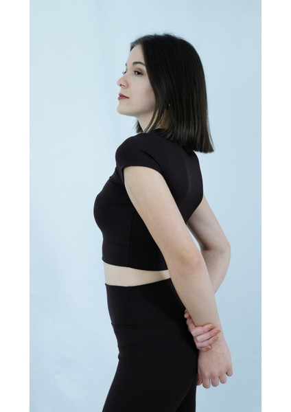 Fitilli Crop Bluz