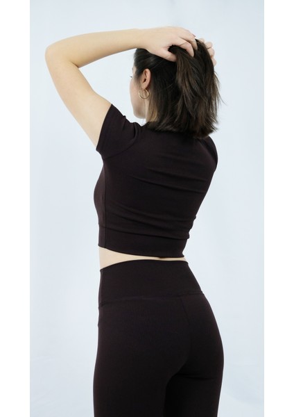 Fitilli Crop Bluz