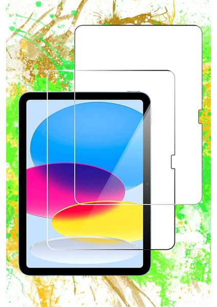 Apple iPad 10.nesil 10.9" Inç 2022 Ekran Koruyucu Nano Esnek Kırılmaz Voyo