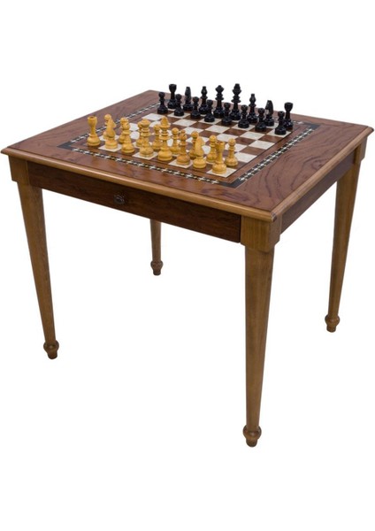 Satranç Masası Çekmeceli