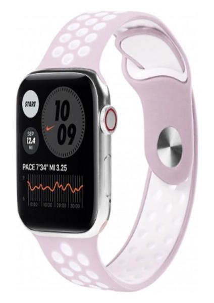 Apple Watch Kalite Kordon Kayış Bileklik Delikli Spor Band Apple Watch Uyumlu Kordon 42/44MM Apple Watch