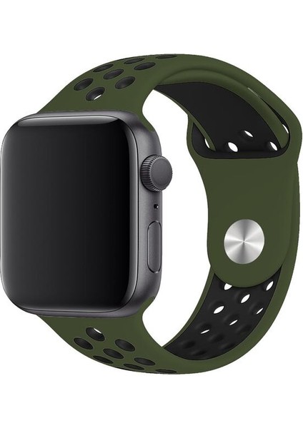 Apple Watch Kalite Kordon Kayış Bileklik Delikli Spor Band Apple Watch Uyumlu Kordon 42/44MM Apple Watch