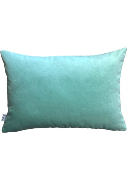 Dekoratif Pullu Göz Desenli Su Yeşili Kadife Kırlent Kılıfı ( 35 cm x 50 cm ) indirimleri