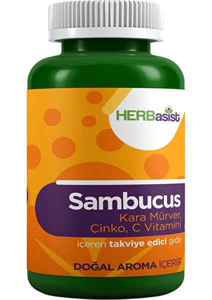 Sambucus 30 Çiğnenebilir Form