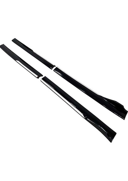Honda S2000 1999-2009 Beyaz Şeritli Yan Marşpiyel 2 Adet