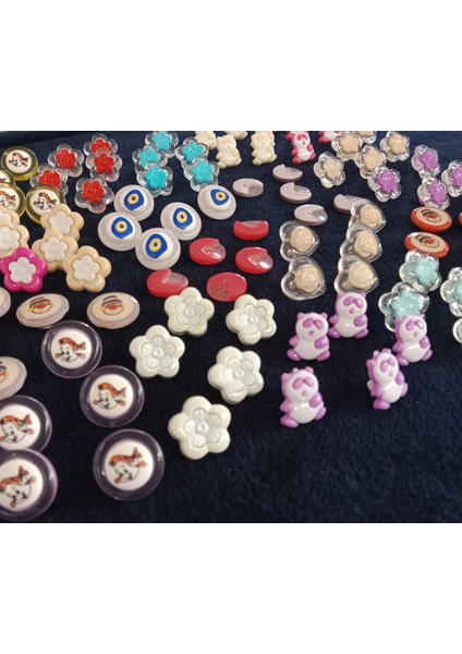 Karma Bebek Düğmesi 100 Adet ( 7 ) modelleri