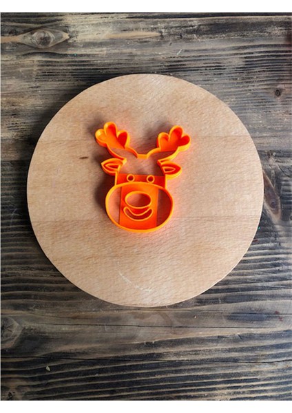 Ran Geyiği Ren Yıl Başı Kurabiye Kalıbı