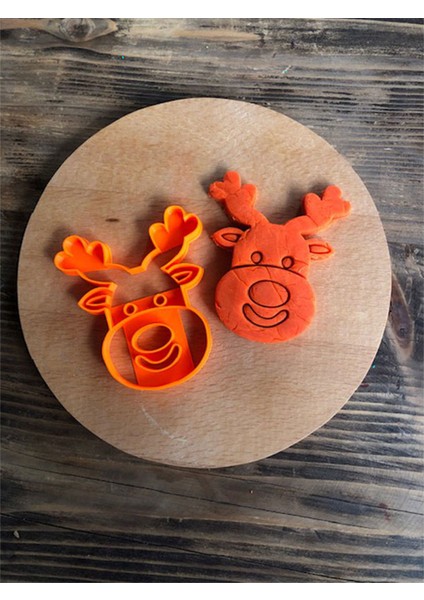 Ran Geyiği Ren Yıl Başı Kurabiye Kalıbı modelleri