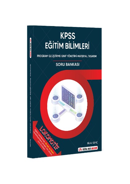 2024 Kpss Lokomotif Eğitim Bilimleri Program Geliştirme-Sınıf Yönetimi-Materyal Tasarım Soru Bankası