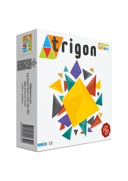 Trigon Oyunu Modern Üçgen Tangram Trigon Geometrik Zeka Oyunu