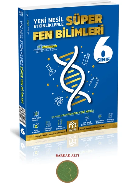 Model Eğitim Yayıncılık 6. Sınıf Süper Fen Bilimleri Soru Bankası