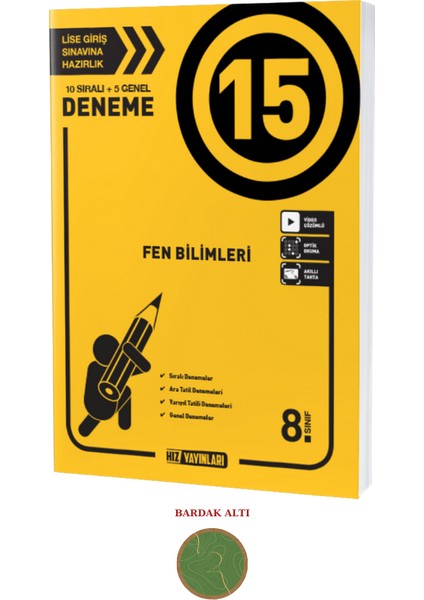 LGS 8. Sınıf Fen Bilimleri Deneme