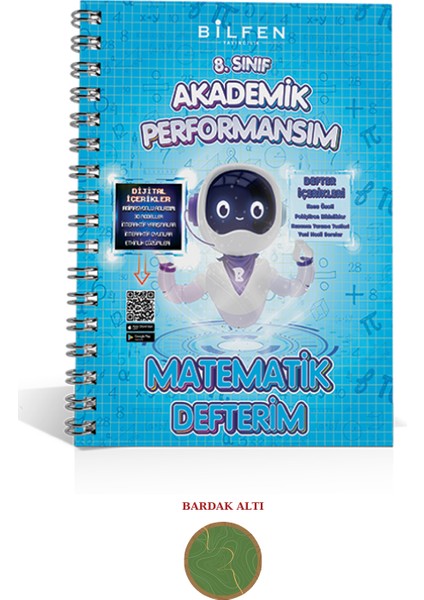 8. Sınıf Akademik Performansım Matematik Defterim