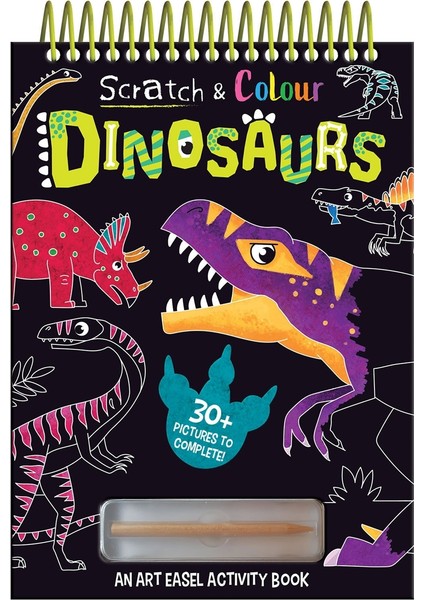 Scratch And Colour - Dinosaurs