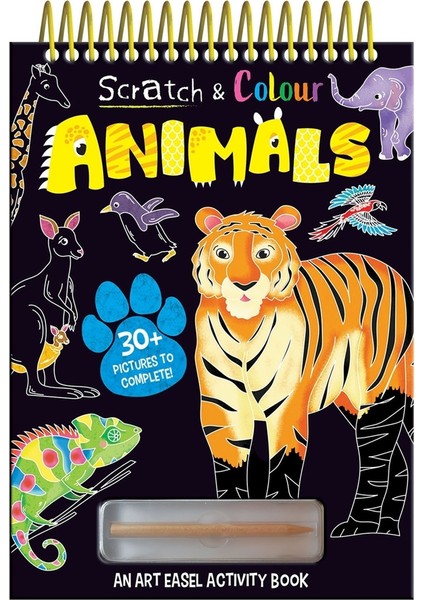 Scratch And Colour - Animals