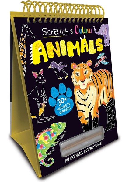 Scratch And Colour - Animals