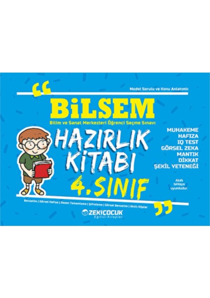 Zeki Çocuk 4. Sınıf Bilsem Hazırlık Seti