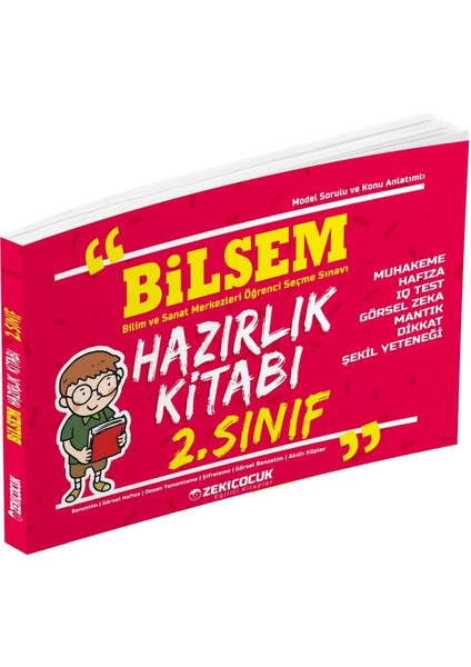 Zeki Çocuk 2. Sınıf Bilsem Hazırlık Kitabı