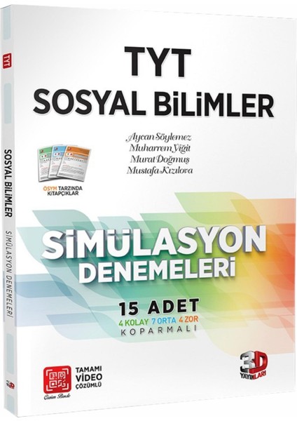 TYT 3'lü Simülasyon Deneme Seti