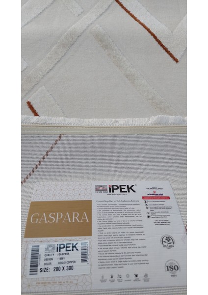 Ipek Halı GASPARA14961 200X300(6M2) Akrilik(Yün)Halı