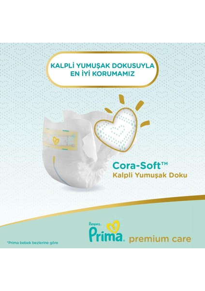 Premium Care Bebek Bezi Ekonomik Paket 1 Beden 70 Adet fiyatları