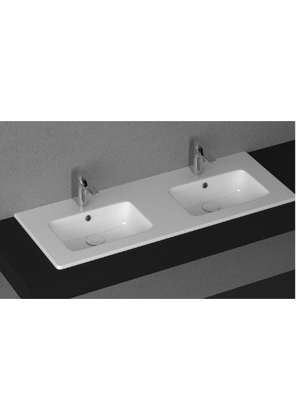 İsvea Sıstema T Flat 120 Cm Çift Hazne