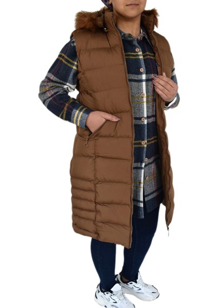 Kadın Şişme Yelek Uzun 5003 BGL-ST01646 modelleri