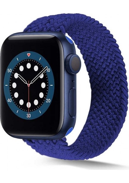 Apple Watch Örgü Solo Loop Kordon 40MM M Beden (Seri 2 3 4 5 6 Se) K38