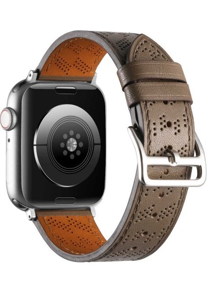 ​​​apple Watch 44MM Krd-76 Pu Deri Kordon Strap Kayış modelleri
