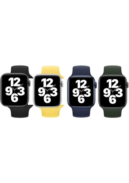 Apple Watch Ultra 49MM Kordon Krd-31 Solo Loop Medium Strap Kayış