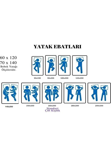 4 Köşe Lastikli Pamuklu Su Sıvı Geçirmez Yatak Koruyucu Alez Tüm Ebatlar