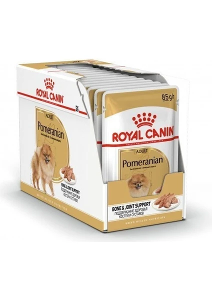 Royal Canin Pomeranian Yetişkin Köpek Pouch Mama 12 x 85 G