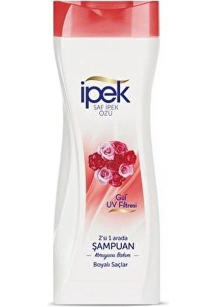 Şampuan 450 ml Boyalı Saçlar Gül Uv Filtreli