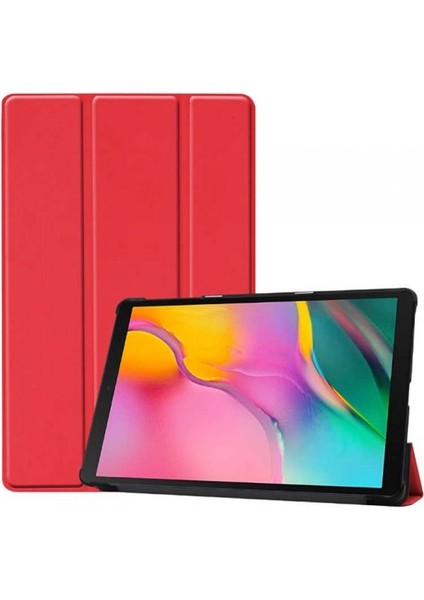 Huawei Matepad T8 Smart Cover Standlı Arkası Şeffaf 1-1 Uyumlu Tablet Kılıfı