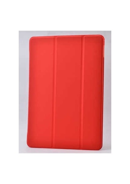 Apple iPad Mini 5 Smart Cover Standlı Arkası Şeffaf 1-1 Uyumlu Tablet Kılıfı (A2133/A2124/A2126/A2125)