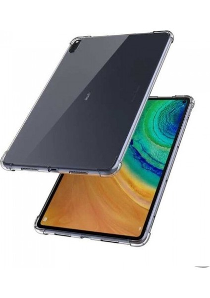 Huawei Matepad 10.4 Inç Darbe Emici Anti Şok Şeffaf Silikon Tablet Kılıfı