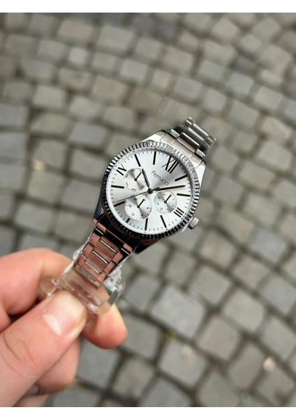 FC.M13041M.01 Silver Çelik Spor Model Kadın Kol Saati fiyatları