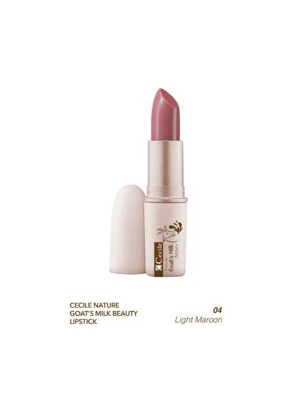 Keçi Sütlü Ruj Lipstick 04