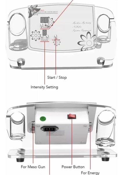 Estetisyen Dünyası Iğnesiz Mezoterapi Cihazı