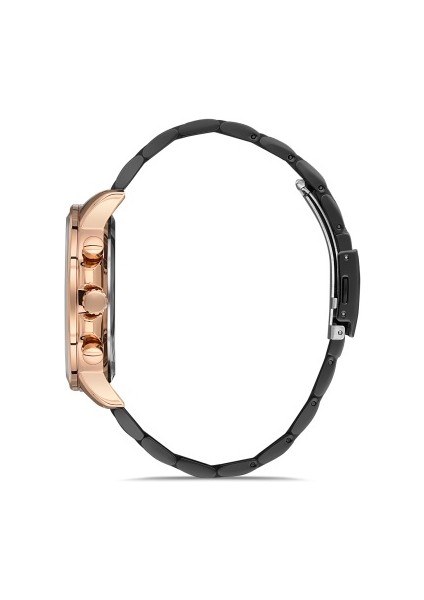FM31243A-R 46 mm Siyah Erkek Kol Saati