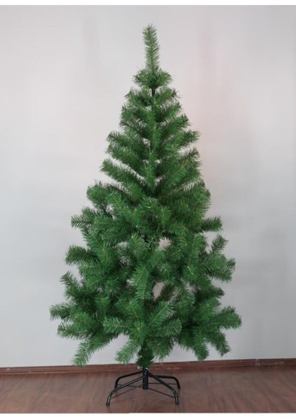 150 cm 320 Dal Yılbaşı Çam Ağacı Yeşil Metal Ayaklı