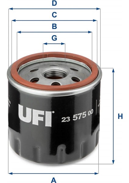 Yağ Filtresi T-Roc Ufı Marka