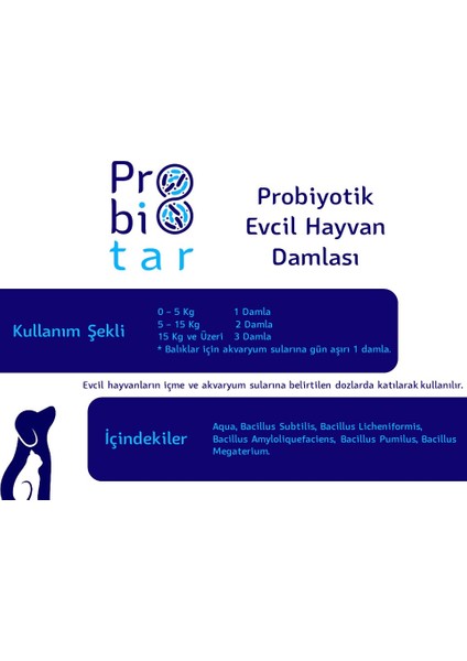 Probiyotik Evcil Hayvan Damlası modelleri