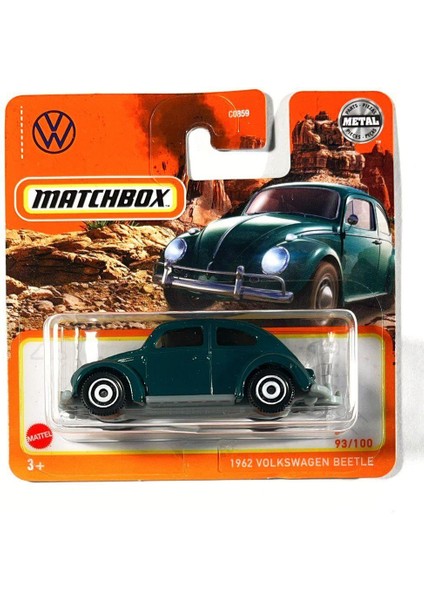 C0859 Matchbox 1:64 Tekli Arabalar 1962 Volkwagen Beetle HFT14 fiyatları