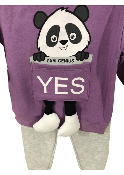 Alt Üst Sweatshirt Takım3 Iplik Şardonlu Çocuk Takım fiyatları
