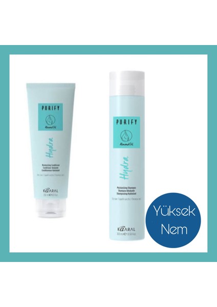 Purify Hydra Moisturizing Shmp & Cond 300ml + 250ml 2liset