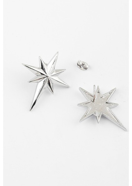 Northern Star Gümüş Rengi Küpe modelleri