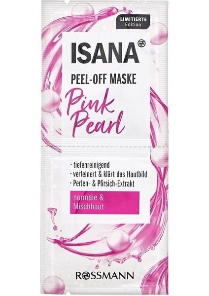 Yüz Maskesi Peel Off Pink Pearl 2x8 ml